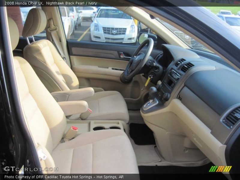 Nighthawk Black Pearl / Ivory 2008 Honda CR-V LX