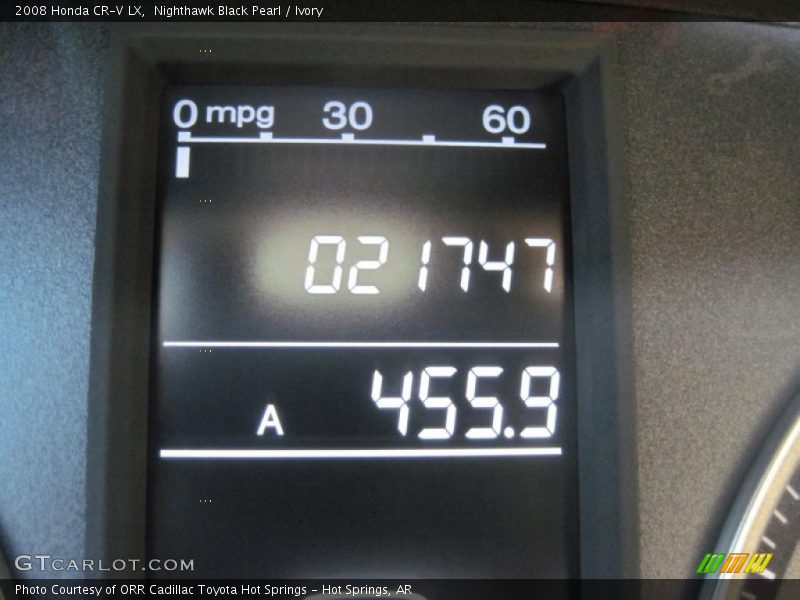 Nighthawk Black Pearl / Ivory 2008 Honda CR-V LX