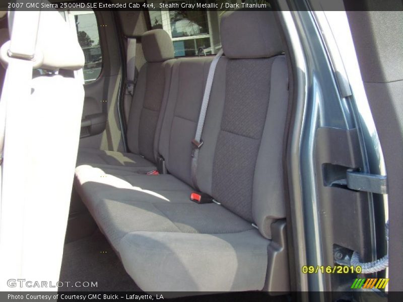 Stealth Gray Metallic / Dark Titanium 2007 GMC Sierra 2500HD SLE Extended Cab 4x4