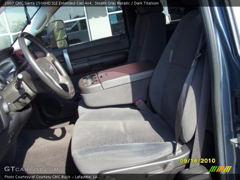 Stealth Gray Metallic / Dark Titanium 2007 GMC Sierra 2500HD SLE Extended Cab 4x4