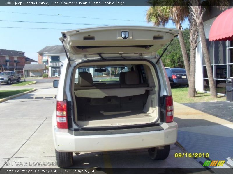 Light Graystone Pearl / Pastel Pebble Beige 2008 Jeep Liberty Limited