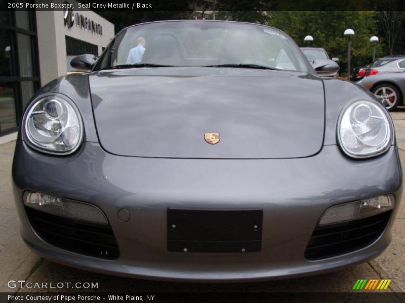 Seal Grey Metallic / Black 2005 Porsche Boxster