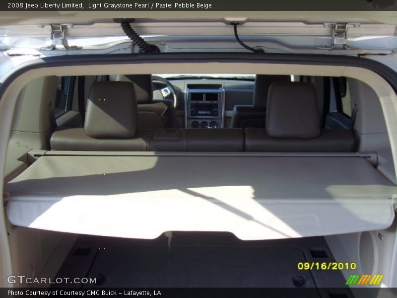 Light Graystone Pearl / Pastel Pebble Beige 2008 Jeep Liberty Limited