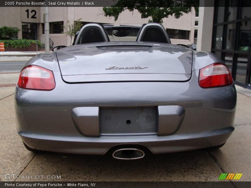 Seal Grey Metallic / Black 2005 Porsche Boxster