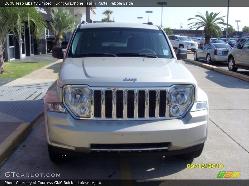 Light Graystone Pearl / Pastel Pebble Beige 2008 Jeep Liberty Limited