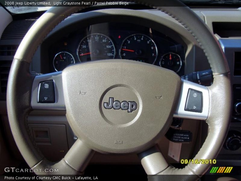 Light Graystone Pearl / Pastel Pebble Beige 2008 Jeep Liberty Limited