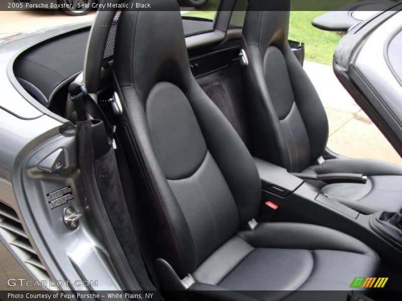 Seal Grey Metallic / Black 2005 Porsche Boxster