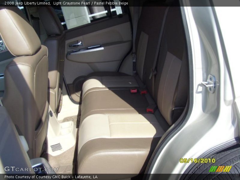 Light Graystone Pearl / Pastel Pebble Beige 2008 Jeep Liberty Limited