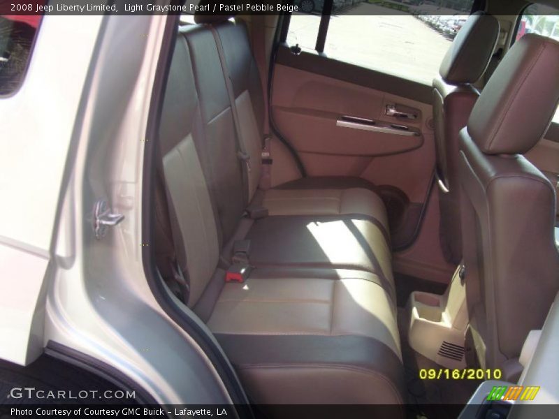 Light Graystone Pearl / Pastel Pebble Beige 2008 Jeep Liberty Limited