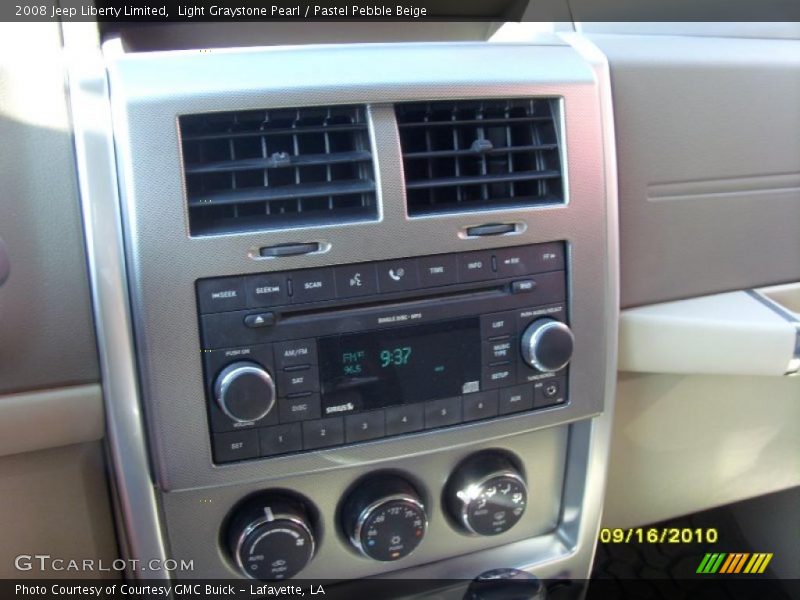 Light Graystone Pearl / Pastel Pebble Beige 2008 Jeep Liberty Limited