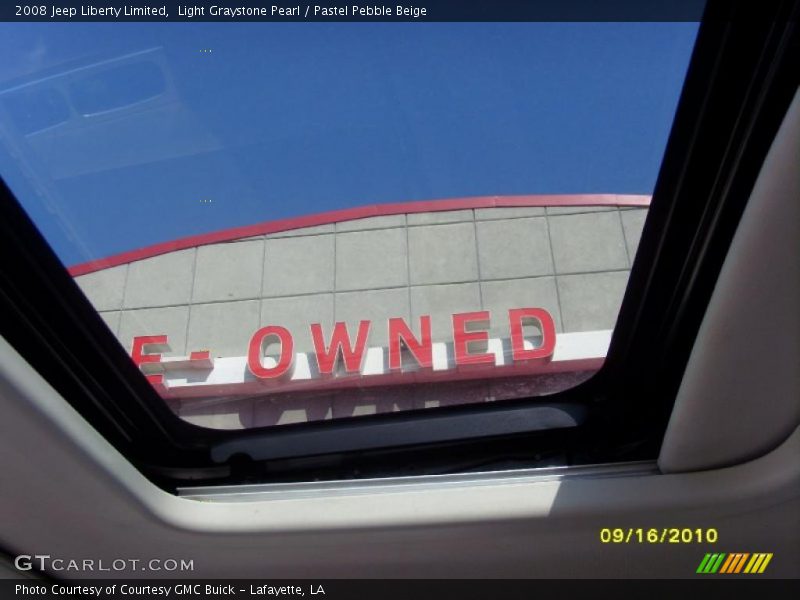 Light Graystone Pearl / Pastel Pebble Beige 2008 Jeep Liberty Limited