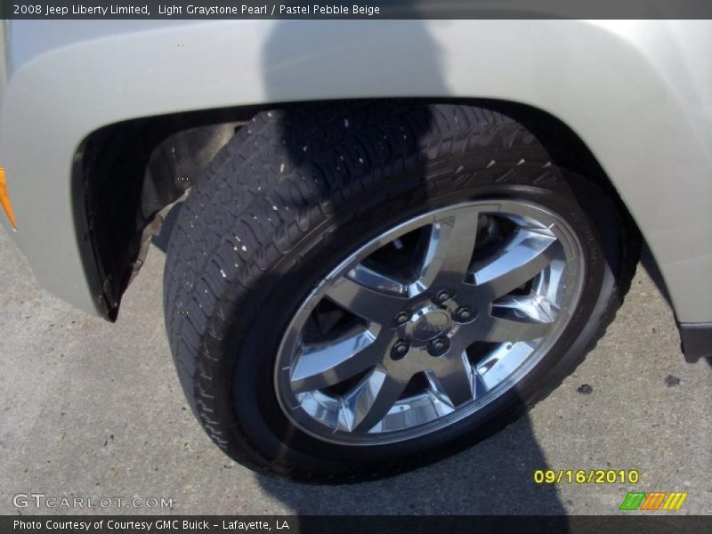 Light Graystone Pearl / Pastel Pebble Beige 2008 Jeep Liberty Limited