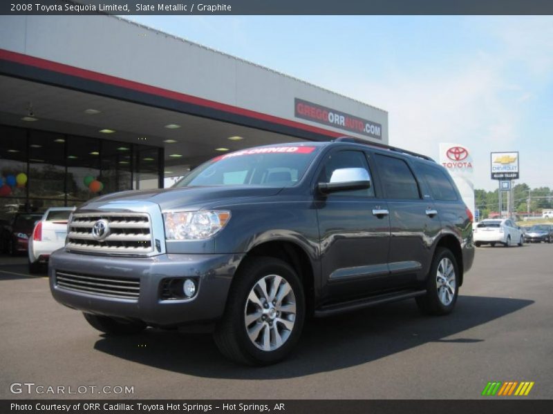 Slate Metallic / Graphite 2008 Toyota Sequoia Limited