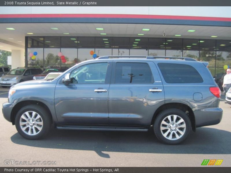 Slate Metallic / Graphite 2008 Toyota Sequoia Limited