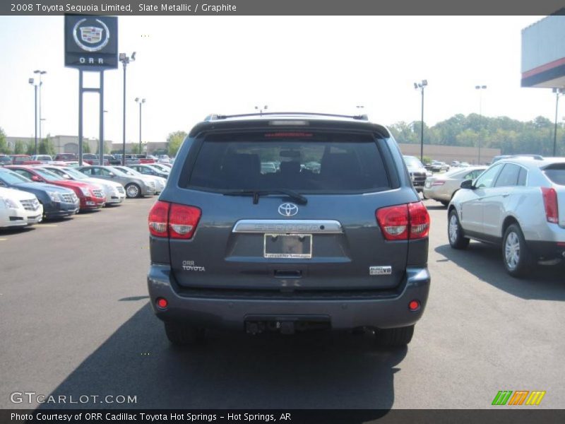 Slate Metallic / Graphite 2008 Toyota Sequoia Limited