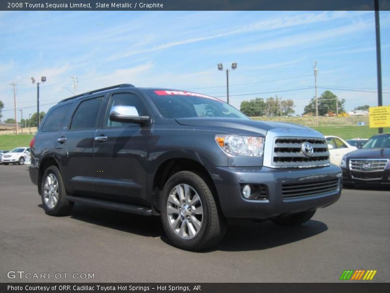 Slate Metallic / Graphite 2008 Toyota Sequoia Limited