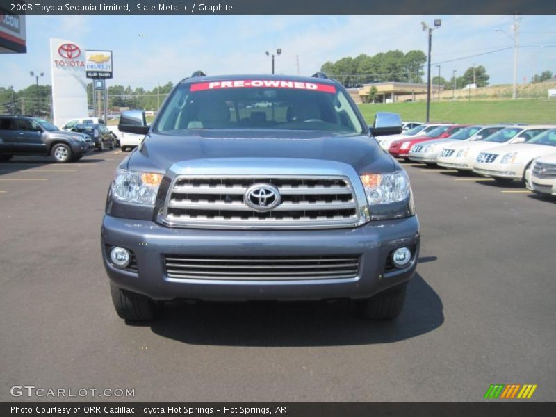 Slate Metallic / Graphite 2008 Toyota Sequoia Limited