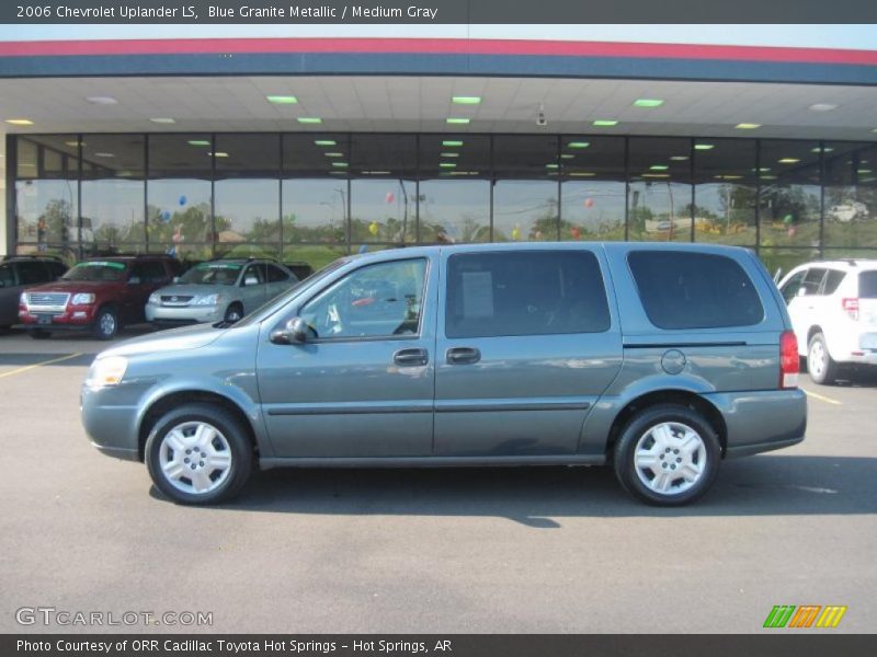 Blue Granite Metallic / Medium Gray 2006 Chevrolet Uplander LS