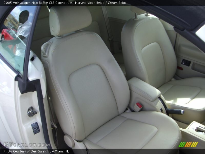 Harvest Moon Beige / Cream Beige 2005 Volkswagen New Beetle GLS Convertible