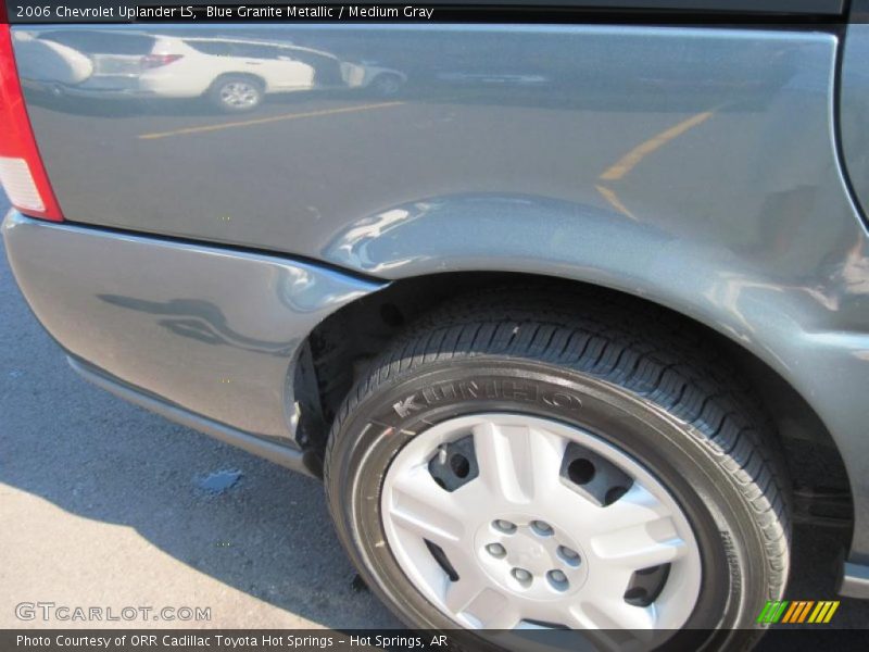 Blue Granite Metallic / Medium Gray 2006 Chevrolet Uplander LS