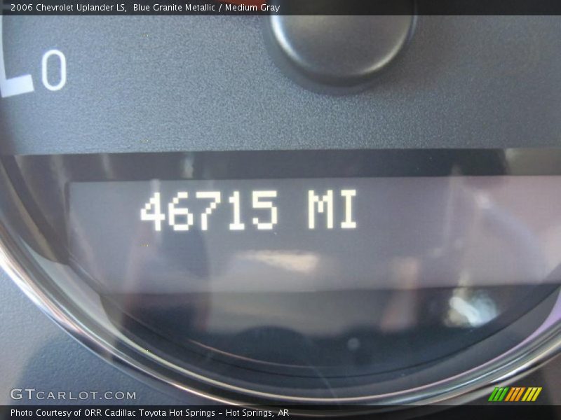 Blue Granite Metallic / Medium Gray 2006 Chevrolet Uplander LS