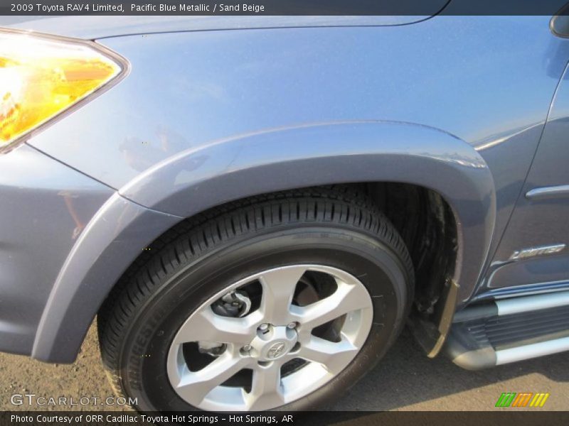 Pacific Blue Metallic / Sand Beige 2009 Toyota RAV4 Limited