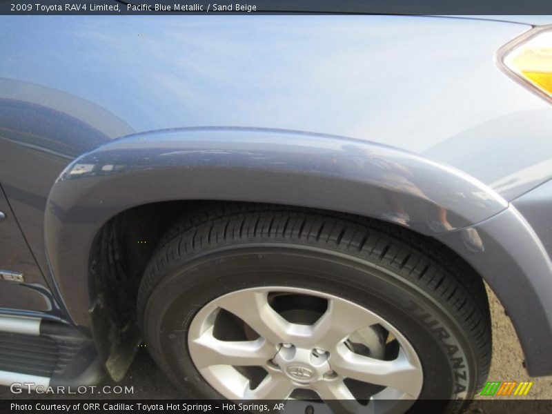 Pacific Blue Metallic / Sand Beige 2009 Toyota RAV4 Limited