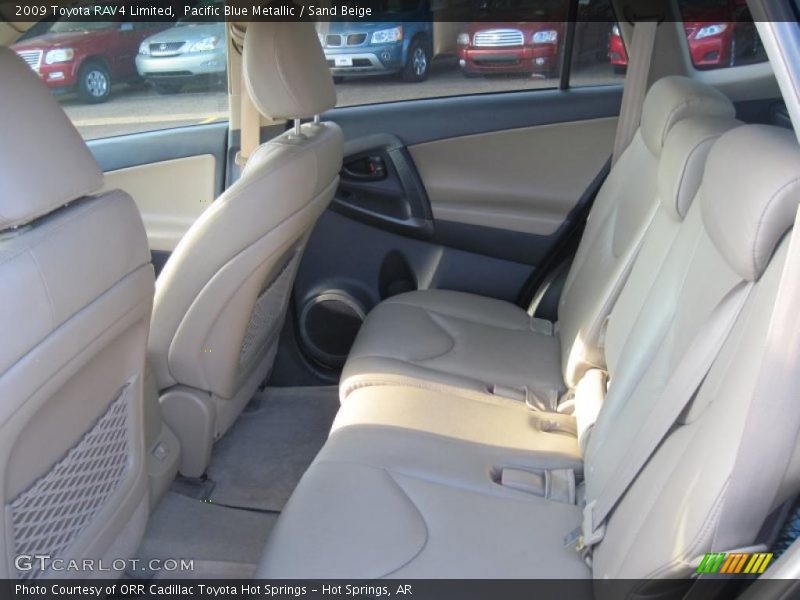 Pacific Blue Metallic / Sand Beige 2009 Toyota RAV4 Limited