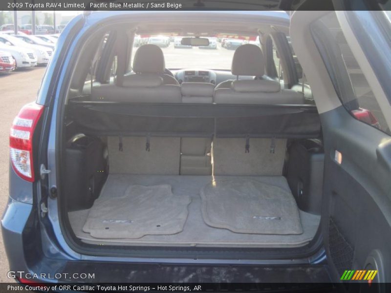 Pacific Blue Metallic / Sand Beige 2009 Toyota RAV4 Limited