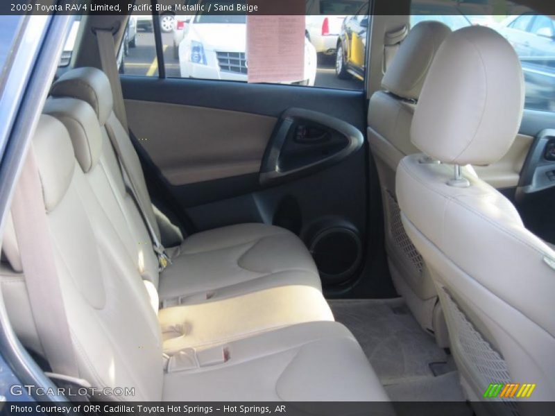 Pacific Blue Metallic / Sand Beige 2009 Toyota RAV4 Limited