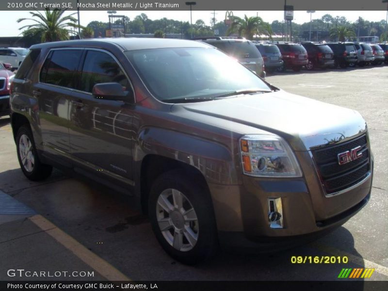Mocha Steel Metallic / Light Titanium 2010 GMC Terrain SLE