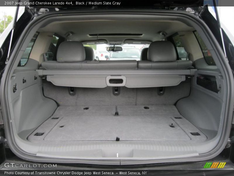 Black / Medium Slate Gray 2007 Jeep Grand Cherokee Laredo 4x4