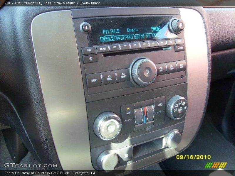 Steel Gray Metallic / Ebony Black 2007 GMC Yukon SLE