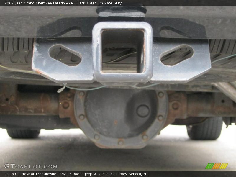 Black / Medium Slate Gray 2007 Jeep Grand Cherokee Laredo 4x4