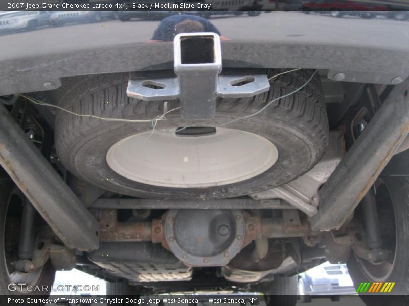 Black / Medium Slate Gray 2007 Jeep Grand Cherokee Laredo 4x4