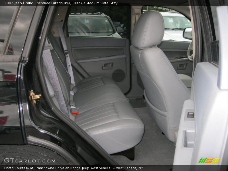 Black / Medium Slate Gray 2007 Jeep Grand Cherokee Laredo 4x4