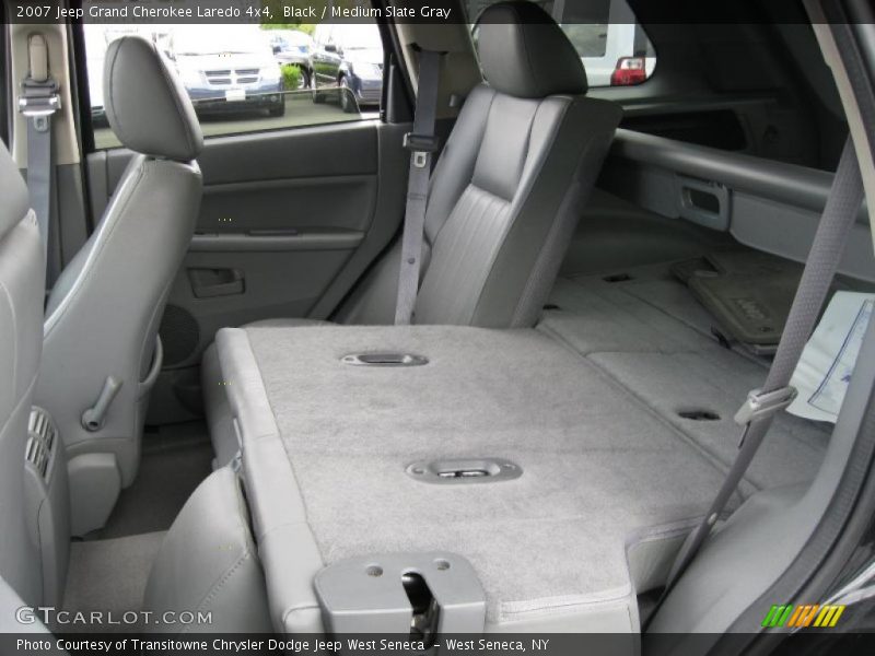 Black / Medium Slate Gray 2007 Jeep Grand Cherokee Laredo 4x4