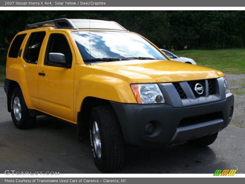 Solar Yellow / Steel/Graphite 2007 Nissan Xterra X 4x4