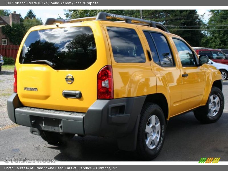 Solar Yellow / Steel/Graphite 2007 Nissan Xterra X 4x4