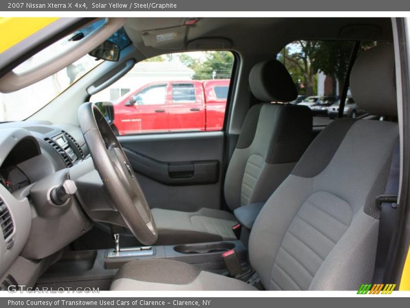 Solar Yellow / Steel/Graphite 2007 Nissan Xterra X 4x4