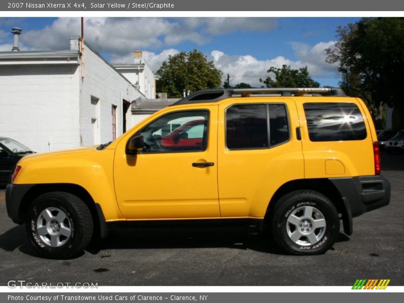 Solar Yellow / Steel/Graphite 2007 Nissan Xterra X 4x4