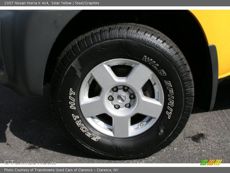 Solar Yellow / Steel/Graphite 2007 Nissan Xterra X 4x4