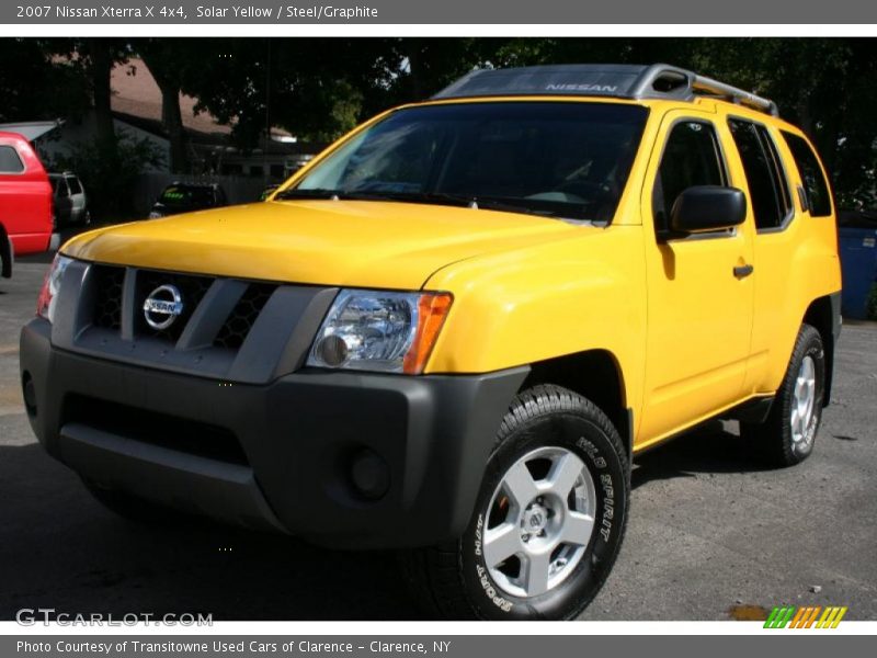 Solar Yellow / Steel/Graphite 2007 Nissan Xterra X 4x4