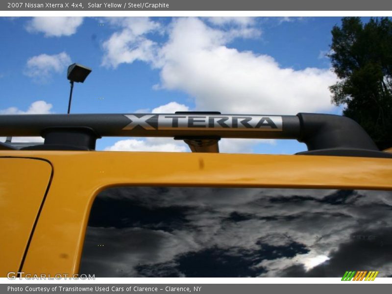 Solar Yellow / Steel/Graphite 2007 Nissan Xterra X 4x4