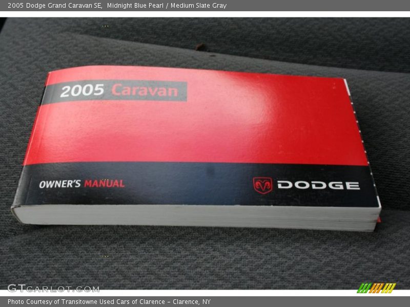Midnight Blue Pearl / Medium Slate Gray 2005 Dodge Grand Caravan SE