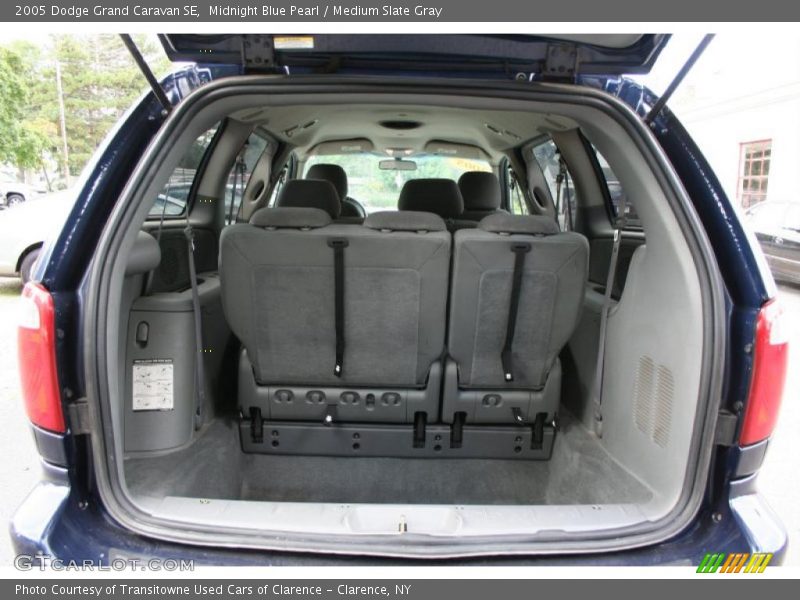 Midnight Blue Pearl / Medium Slate Gray 2005 Dodge Grand Caravan SE