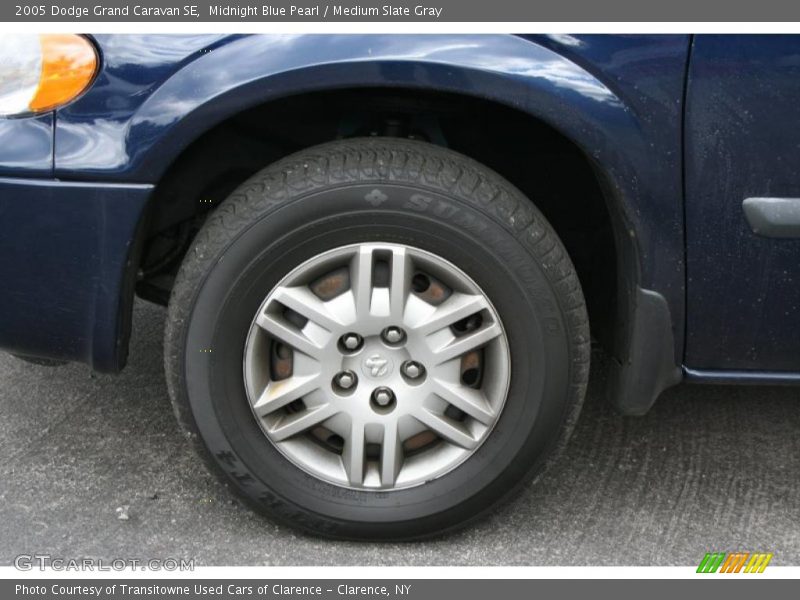 Midnight Blue Pearl / Medium Slate Gray 2005 Dodge Grand Caravan SE