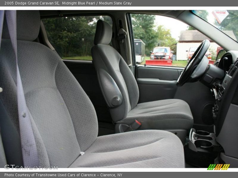 Midnight Blue Pearl / Medium Slate Gray 2005 Dodge Grand Caravan SE