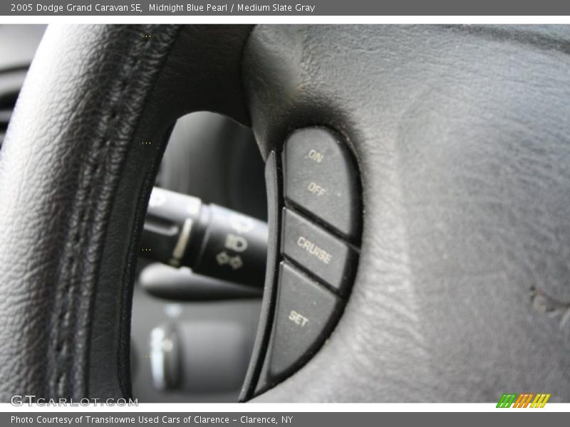 Midnight Blue Pearl / Medium Slate Gray 2005 Dodge Grand Caravan SE