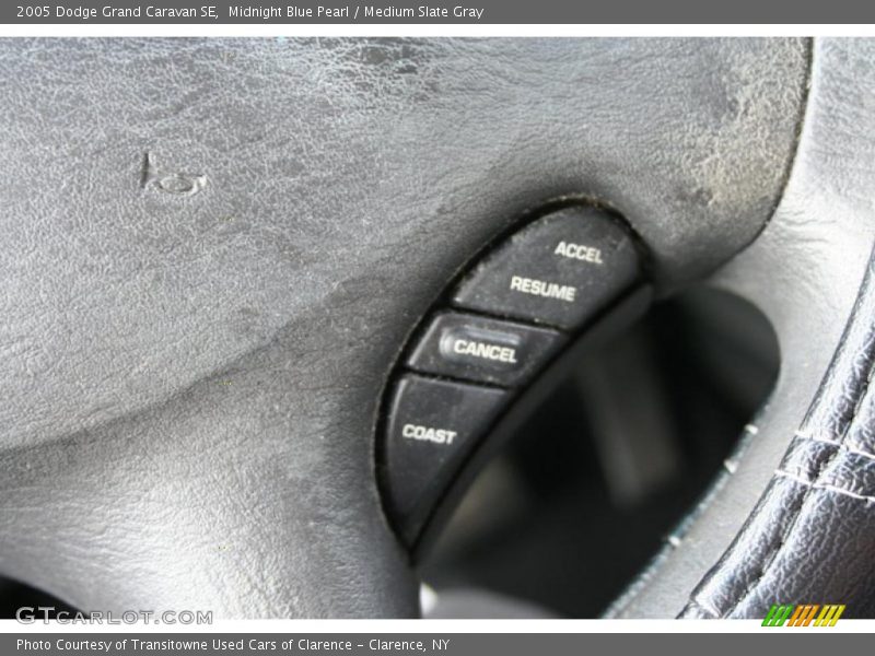 Midnight Blue Pearl / Medium Slate Gray 2005 Dodge Grand Caravan SE